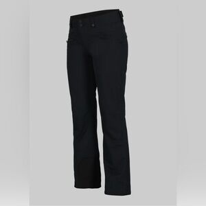 Obermeyer Malta Insulated Snow/Ski/Snowboarding Pant Size 2 Short, Black, NWT.